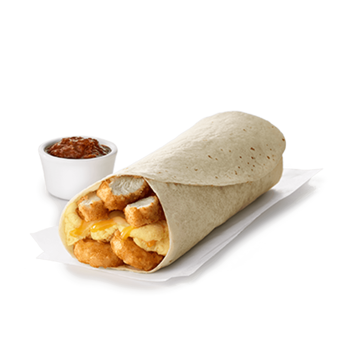 Hash Brown Scramble Burrito